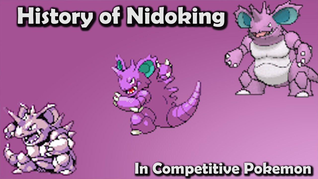 KING or PEON?! - History of Nidoking in Competitive Pokemon (Gens 1-6) ft. Vish