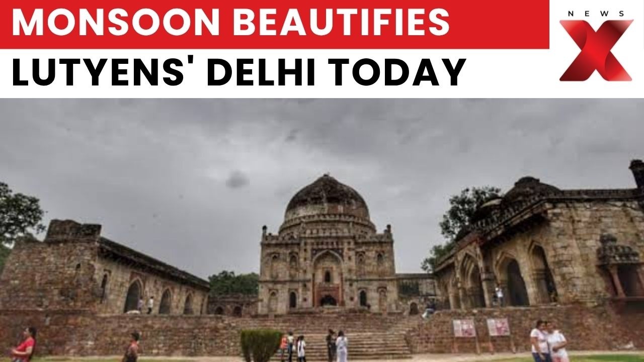 Delhi Rain: Lutyens' Delhi Comes Alive Under Splendid Monsoon Showers