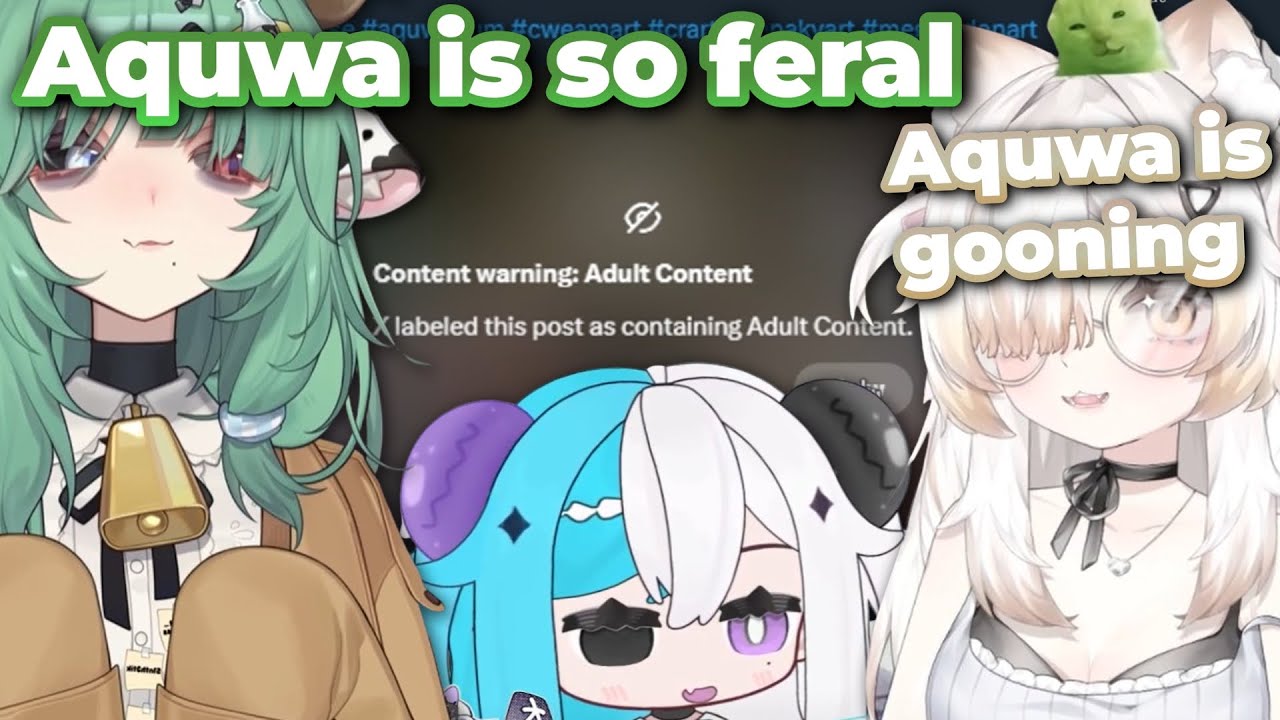 Aquwa, Milk, & Crelly reacted to the most downbad fanart yet