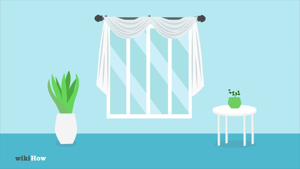 How to Drape Window Scarves
