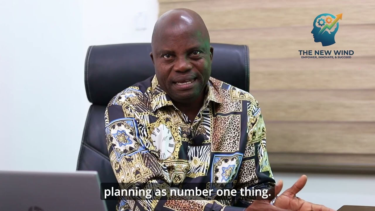Write your vision down and plan well if you want to venture into business