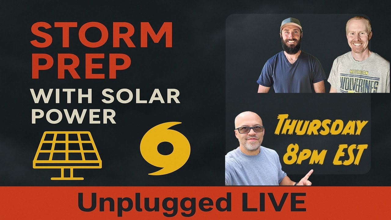 ⚡🌀 Hurricane-Ready Power: Solar, Batteries & Backup Plans 🔋☀️