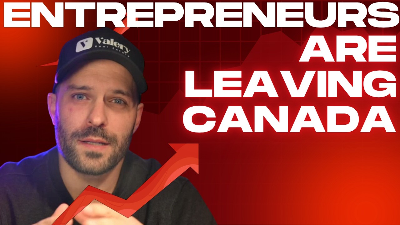Canada's Talent Crisis Is Getting Worse | Why Entrepreneurs are Leaving at a RECORD PACE
