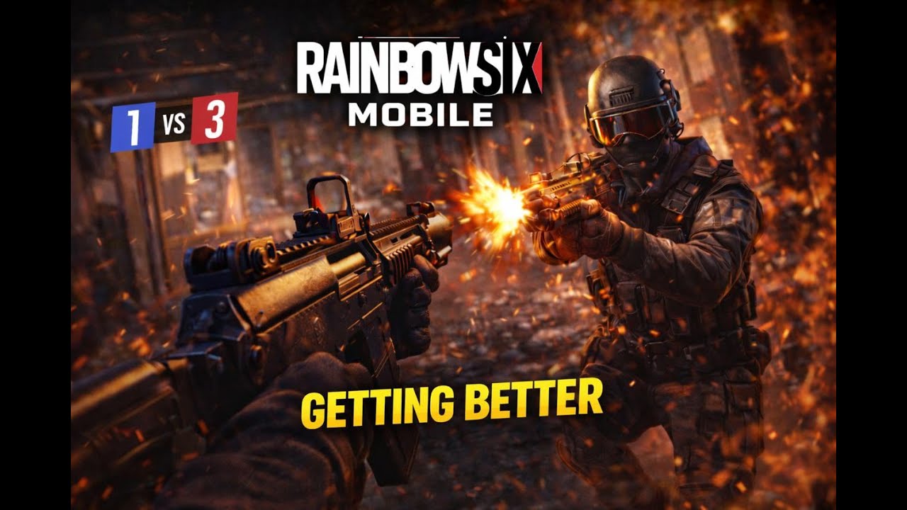 Not a pro, but improving every day | Rainbow Six Mobile
