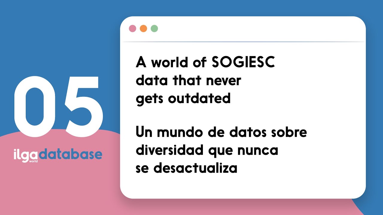 ILGA World Database: A world of SOGIESC data that never gets outdated