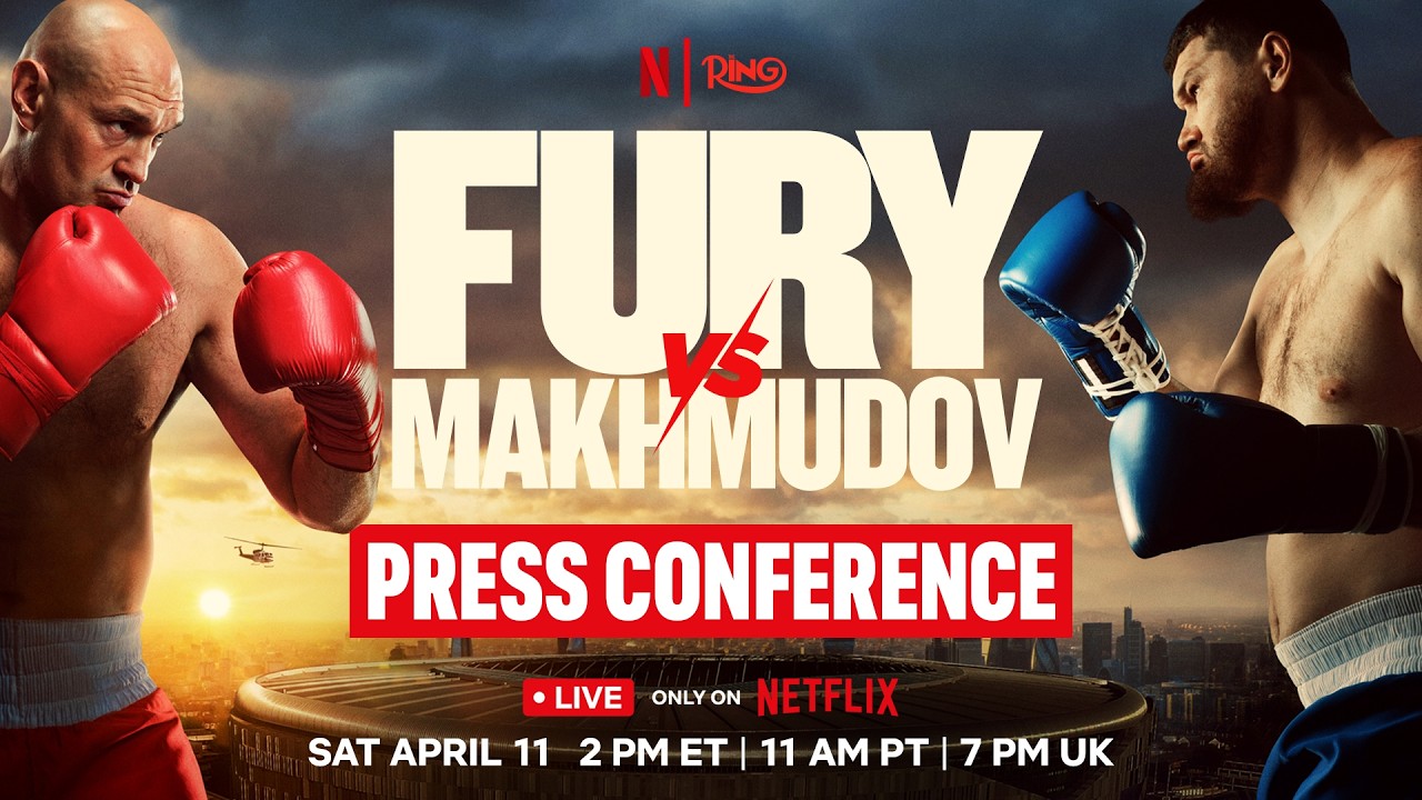 FURY vs. MAKHMUDOV | Fight Week Press Conference | Netflix