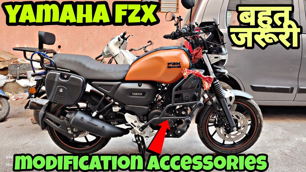 Yamaha fz x modified | fz x touring modification | Yamaha fz x full crash guard