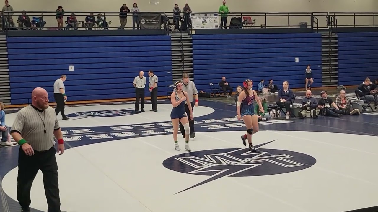 2026 PIAA Girl's SC Regional Championships, Kenna in the finals at 136 lbs