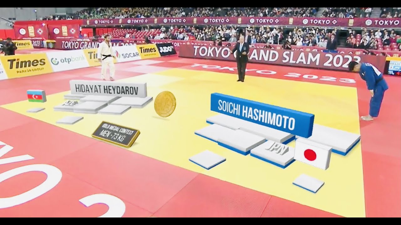 Final -73 KG  [ Tokyo Grand Slam 2023 ] Hidayat HEYDAROV (AZE) v Soichi HASHIMOTO (JPN)