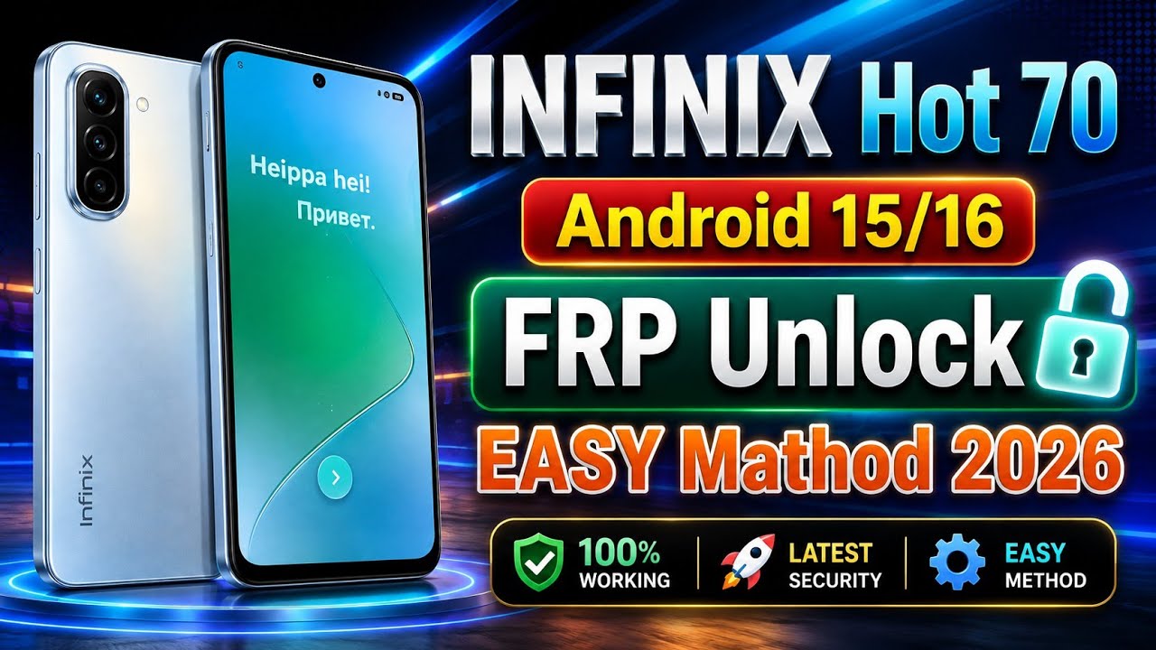 Infinix Hot 70 Frp Remove Android 15 16 By Ahmad K Bush Gsm 