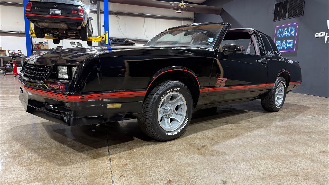 For Sale 1987 Monte Carlo SS T-top $19,500 Shipping & Financing Available