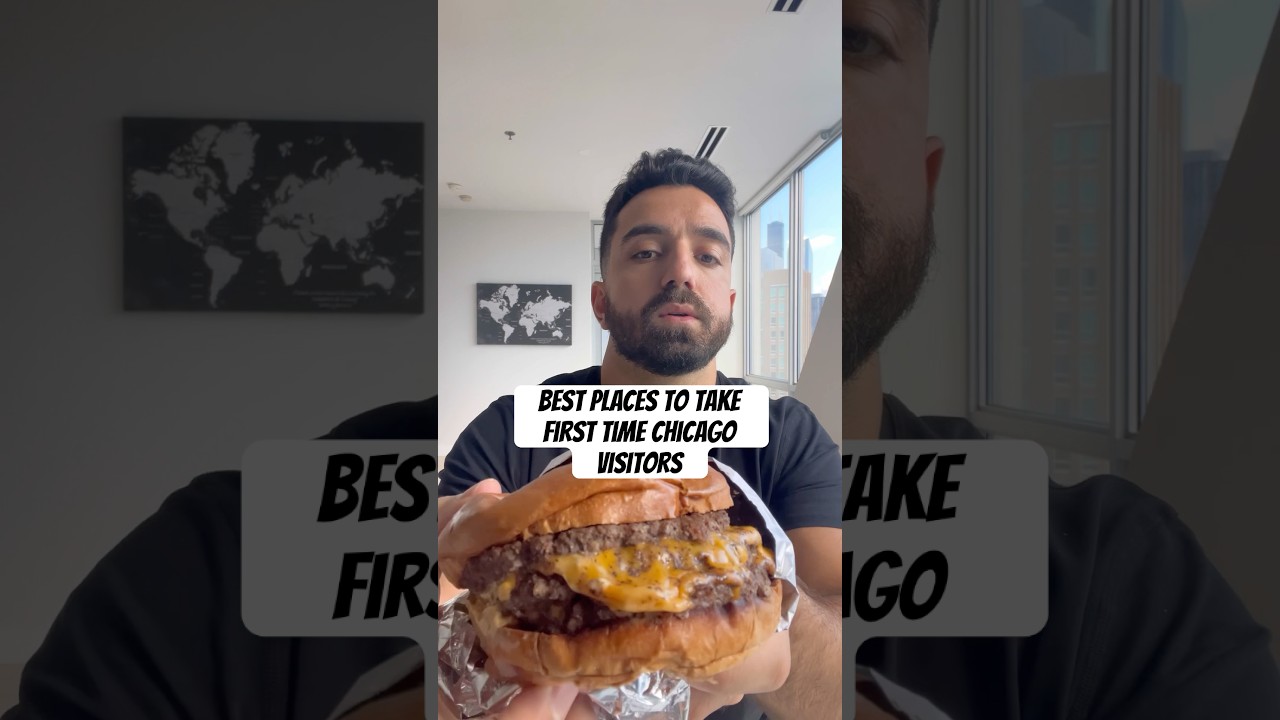 The 5 best food spots to take someone visiting Chicago for the first time🌃 