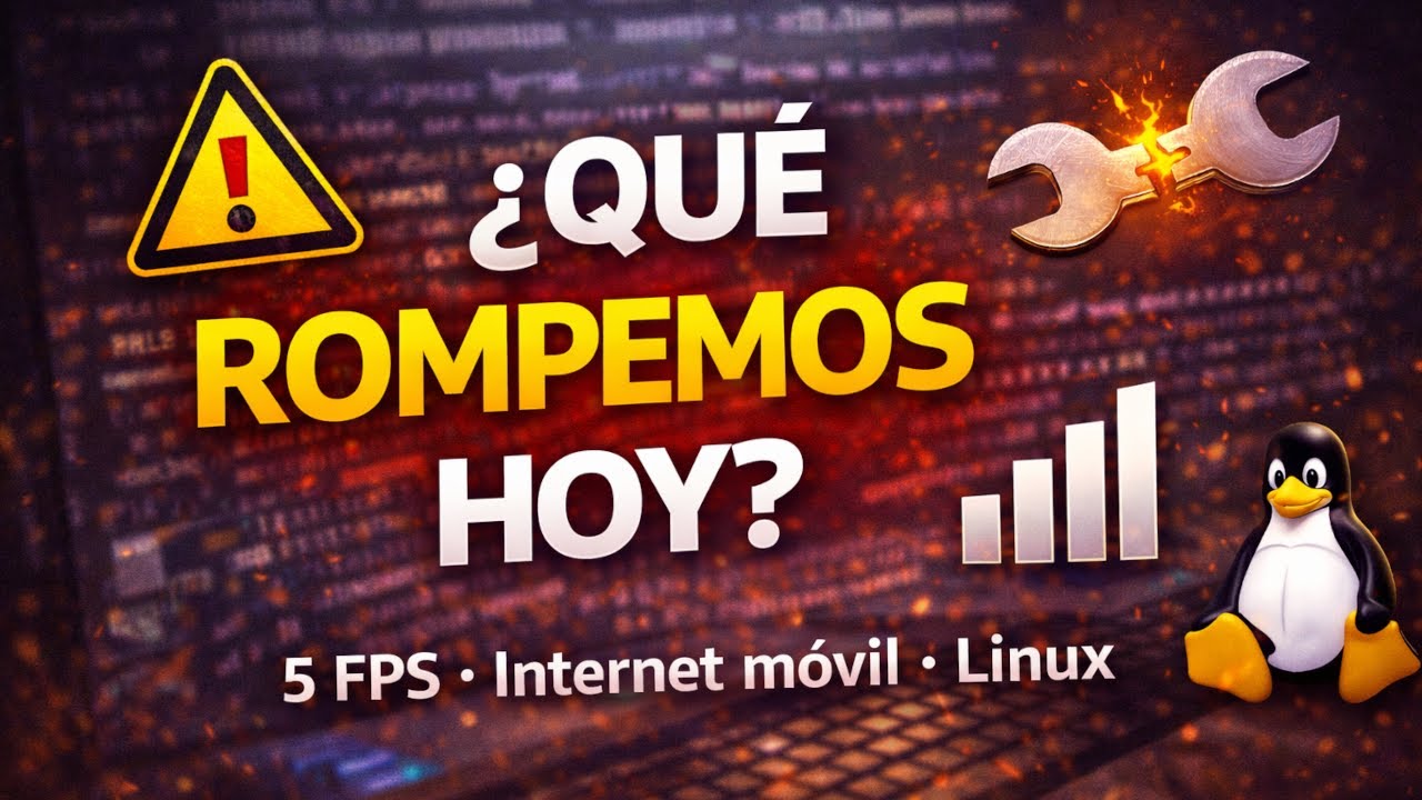 ¿Qué Rompemos Hoy?  Linux a 5 FPS