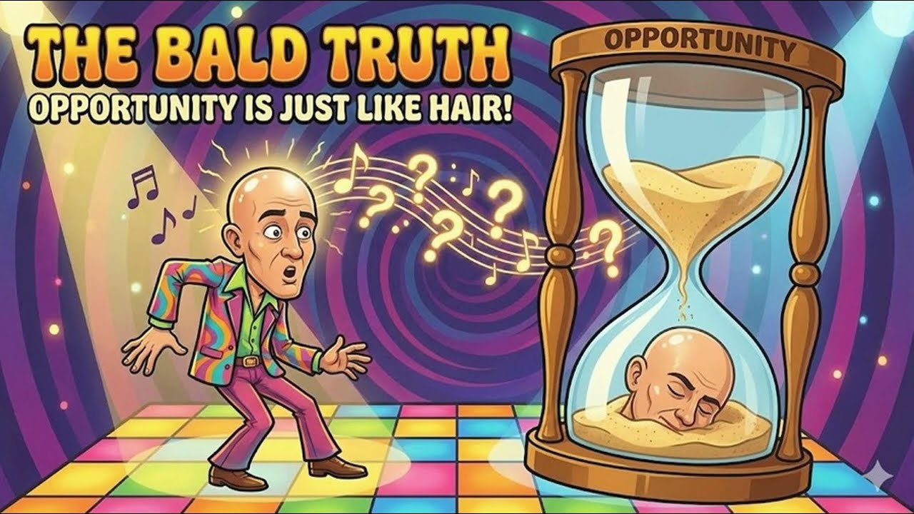 👨‍🦲 (Suno AI Funk Pop)THE BALD TRUTH - Opportunity Is Just Like Hair...Don't Let It Slip Away!