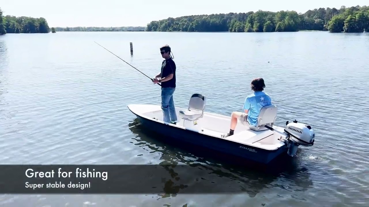Stalker V14 Fishing Boat!