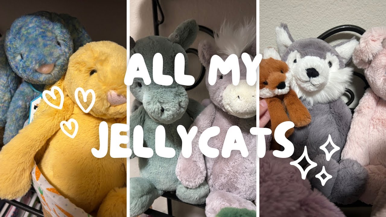 My Jellycat collection!