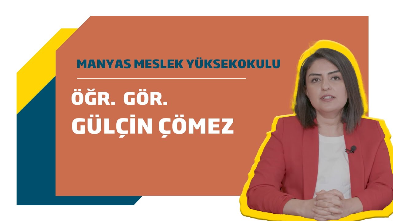 İş Sağlığı ve Güvenliği Programı - Manyas MYO - Öğr. Gör. Gülçin Çömez / BANÜ