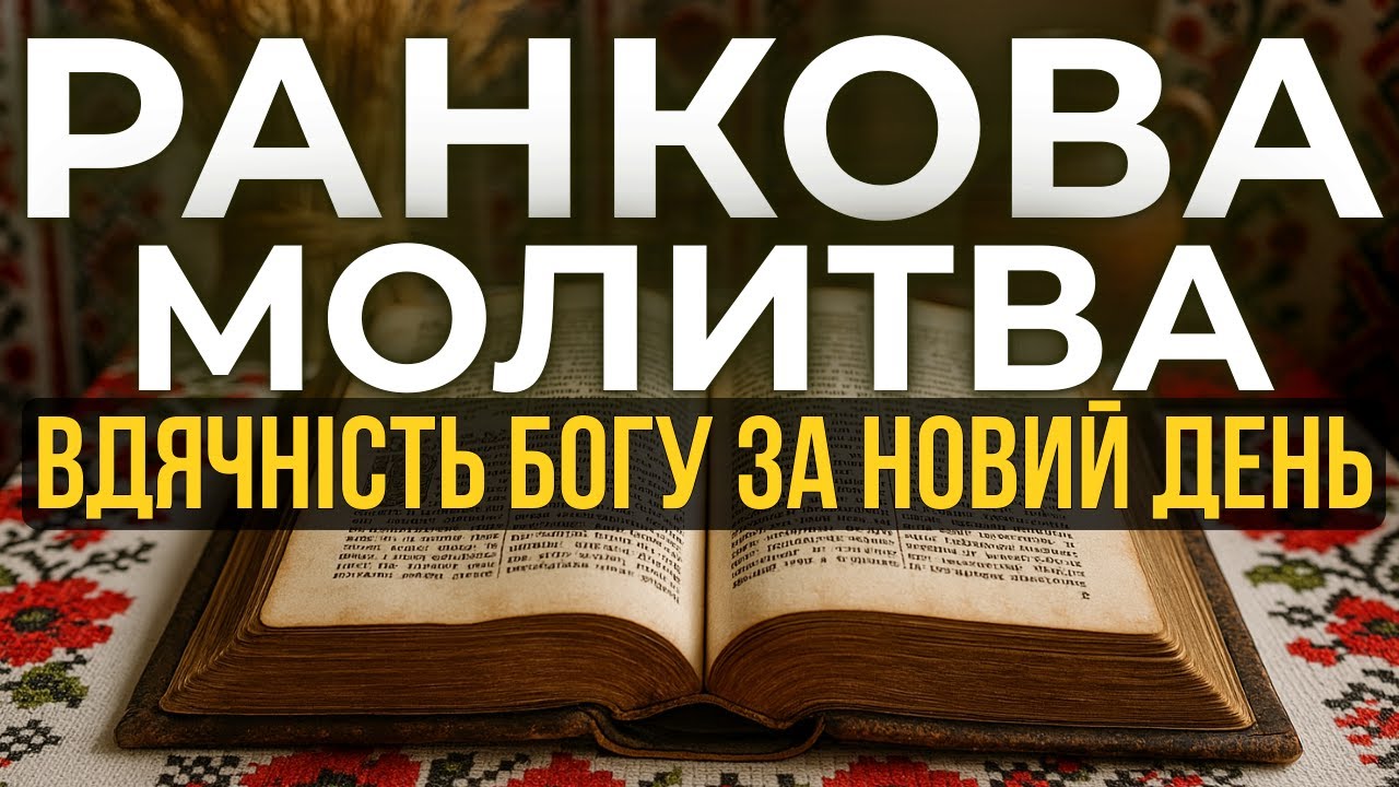 Вдячність Замість Тривоги — Молитва Що Змінює Ранок