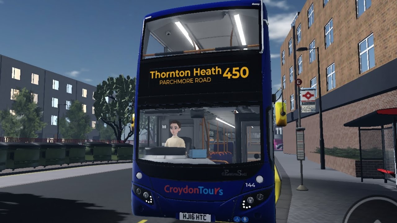 A Ride On Morebus 1706 On A 450 To Thornton Heath (Filmed Wednesday)