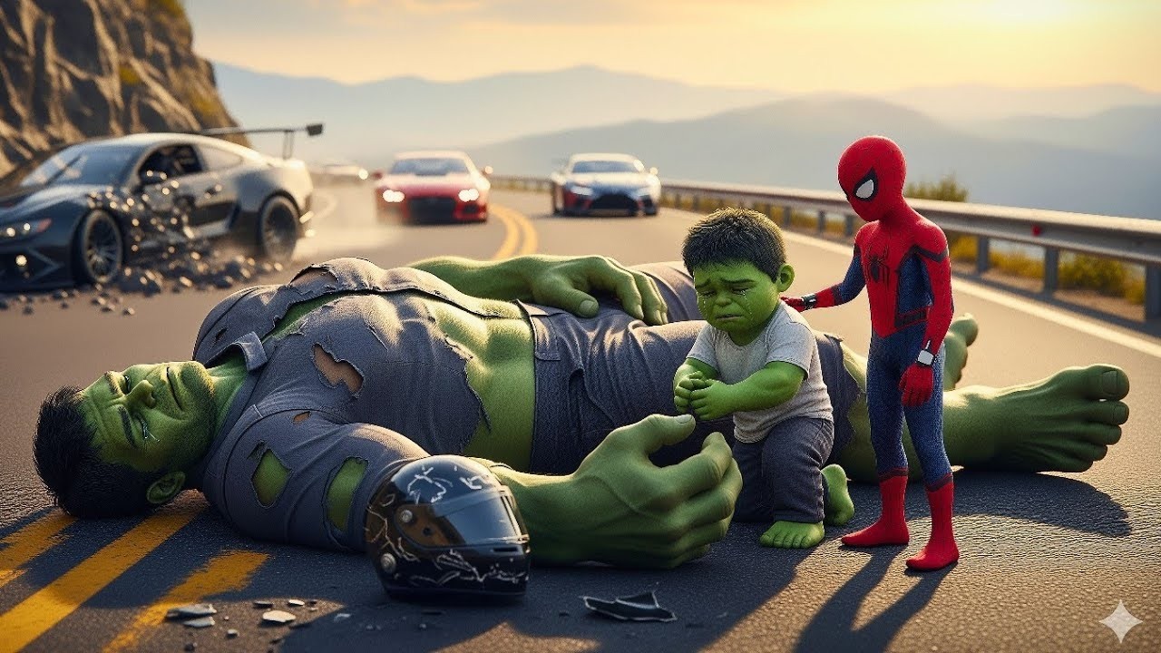 Spider-Man & Hulk vs Joker: The Ultimate 2026 Racing Battle! 💥 (AI Cinematic)