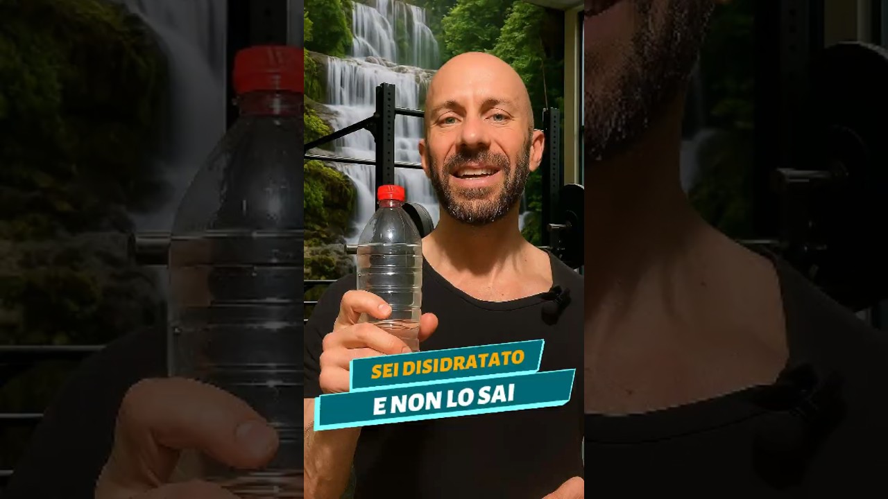 🌊 𝗦𝗲𝗶 𝗱𝗶𝘀𝗶𝗱𝗿𝗮𝘁𝗮𝘁𝗼 𝗲 𝗻𝗼𝗻 𝗹𝗼 𝘀𝗮𝗶 🌊 #Idratazione #Salute #Benessere #Acqua