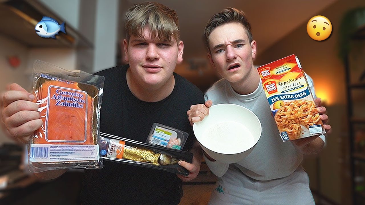 SMERIGE VIS TAART MAKEN! 🥧