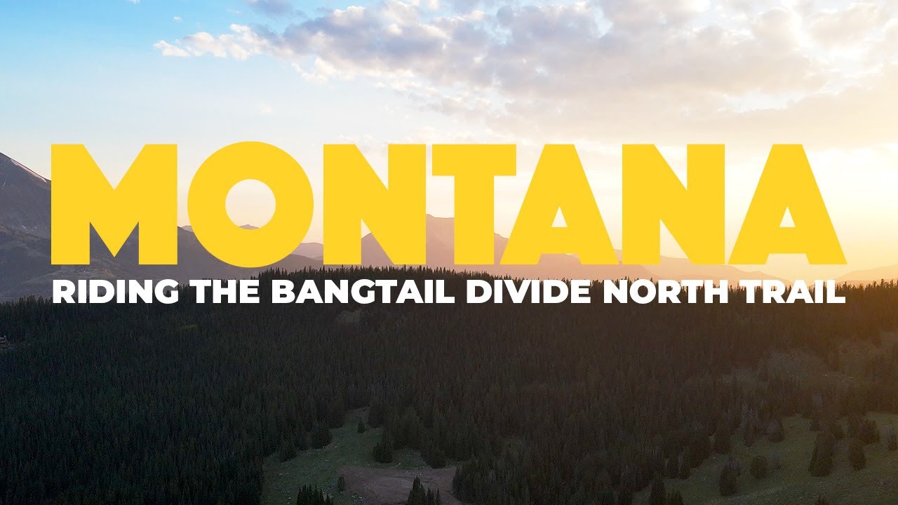 Riding Bangtail Divide North Trail in Bozeman Montana