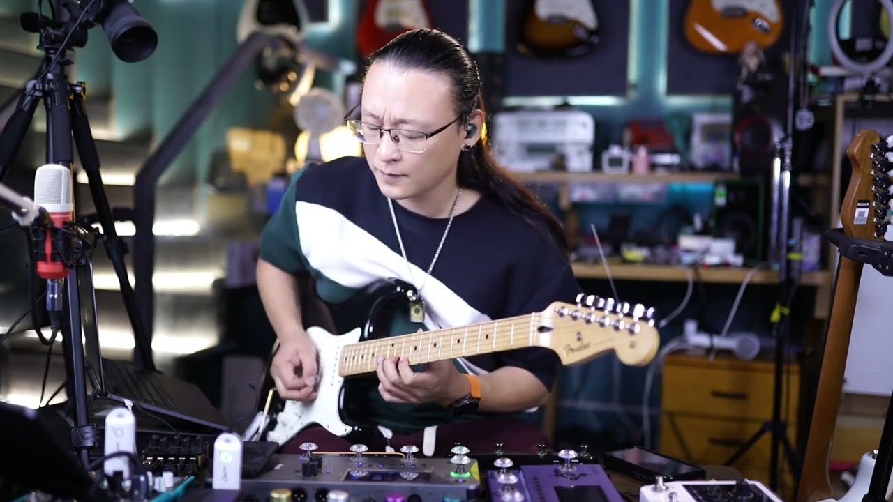 【維京人琴行的作品】電吉他吹一曲《黃昏》沁人心脾，好聽到爆炸 ，很少見的電吉他版本# 電吉他🎸