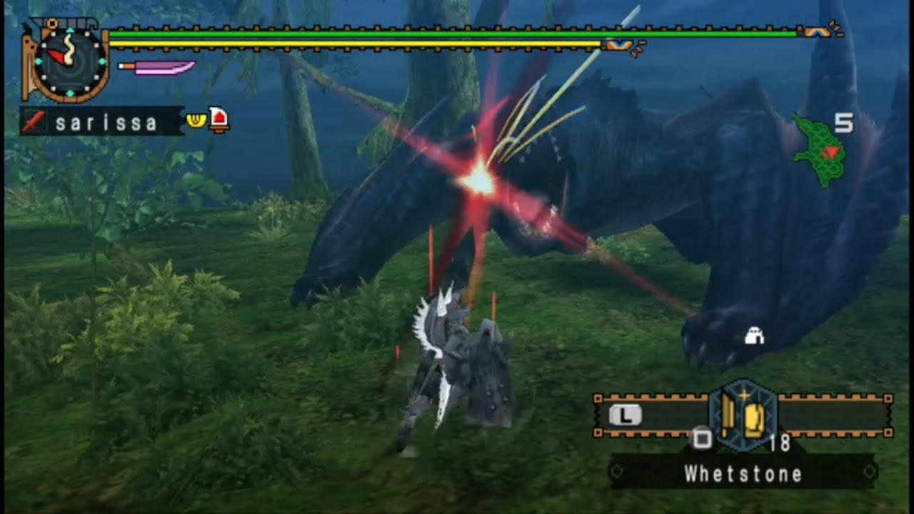 【MHP2G】Ever-Present Shadow【Gravios Fire Lance】3:17