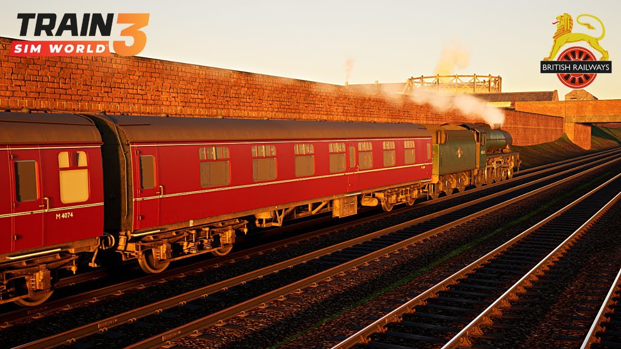 Train Sim World 3 | Passenger Mode | Ride to Runcorn during fine evening