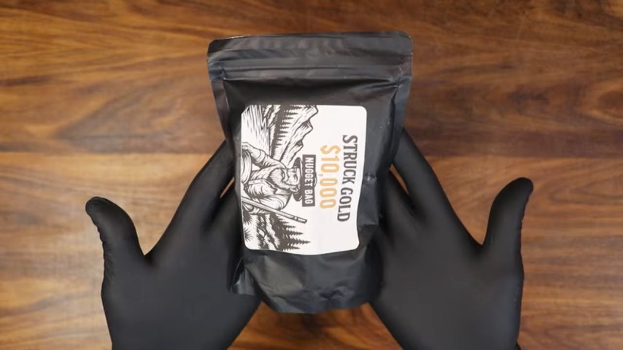 $10,000.00 Hiding Inside? Struck Gold Paydirt - 1 Pound Nugget Bag