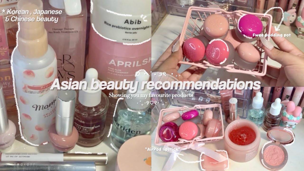 BEAUTY recommendations ₊˚⊹ ♡ ︎: Kbeauty / cbeauty / jbeauty products that are with the money 💞