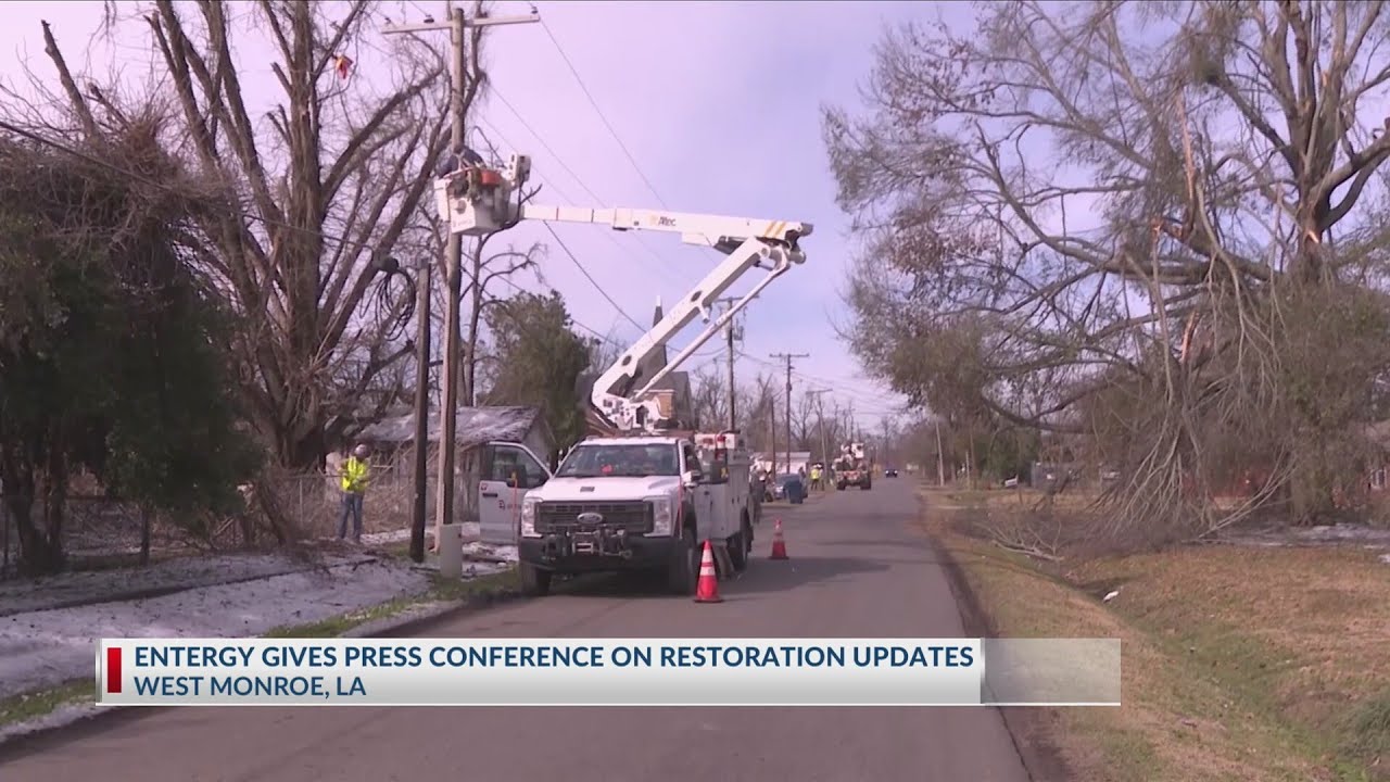 Entergy's Update On Restoration Efforts