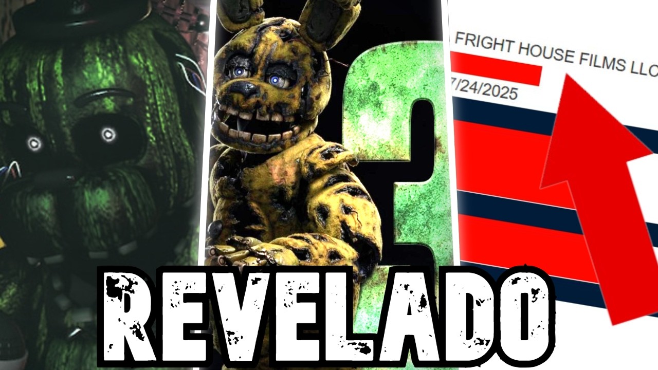 ¡PRODUCCIÓN DE LA PELÍCULA DE FNAF 3 REVELADA! FECHA, PHANTOMS y MUCHO MÁS