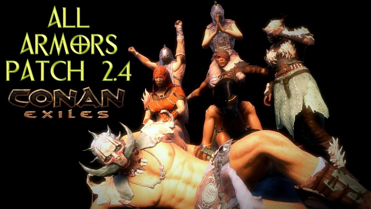 Conan Exiles Isle Of Siptah & Zath PATCH 2.4 ALL ARMOR SETS (LOCATIONS, Type And Bonuses Included)