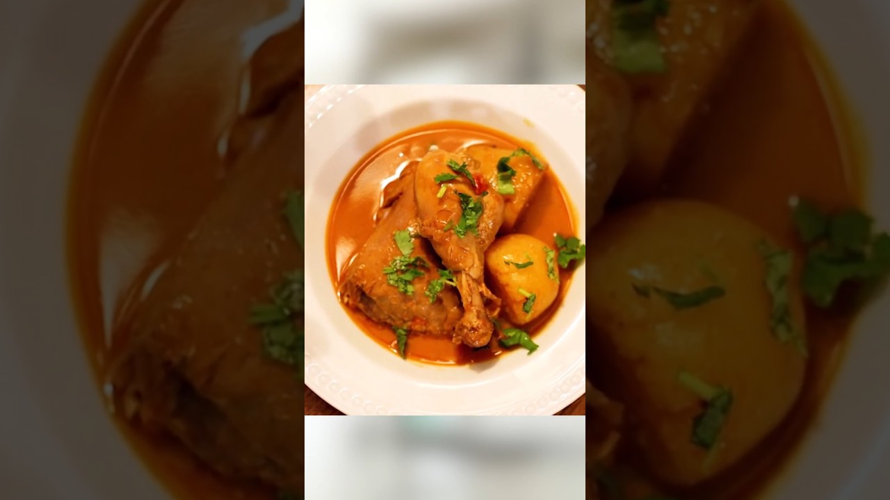 Быстрое и сливочное куриное карри для начинающих - без измельчения специй #шорты #шортывирусное