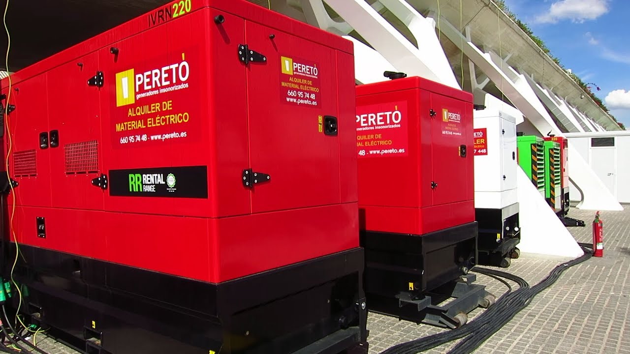 SONORIZACIÓN DE UN MACROFESTIVAL DE MÚSICA - 1. SUMINISTRO ELÉCTRICO - GRUPOS ELECTRÓGENOS y CUADROS