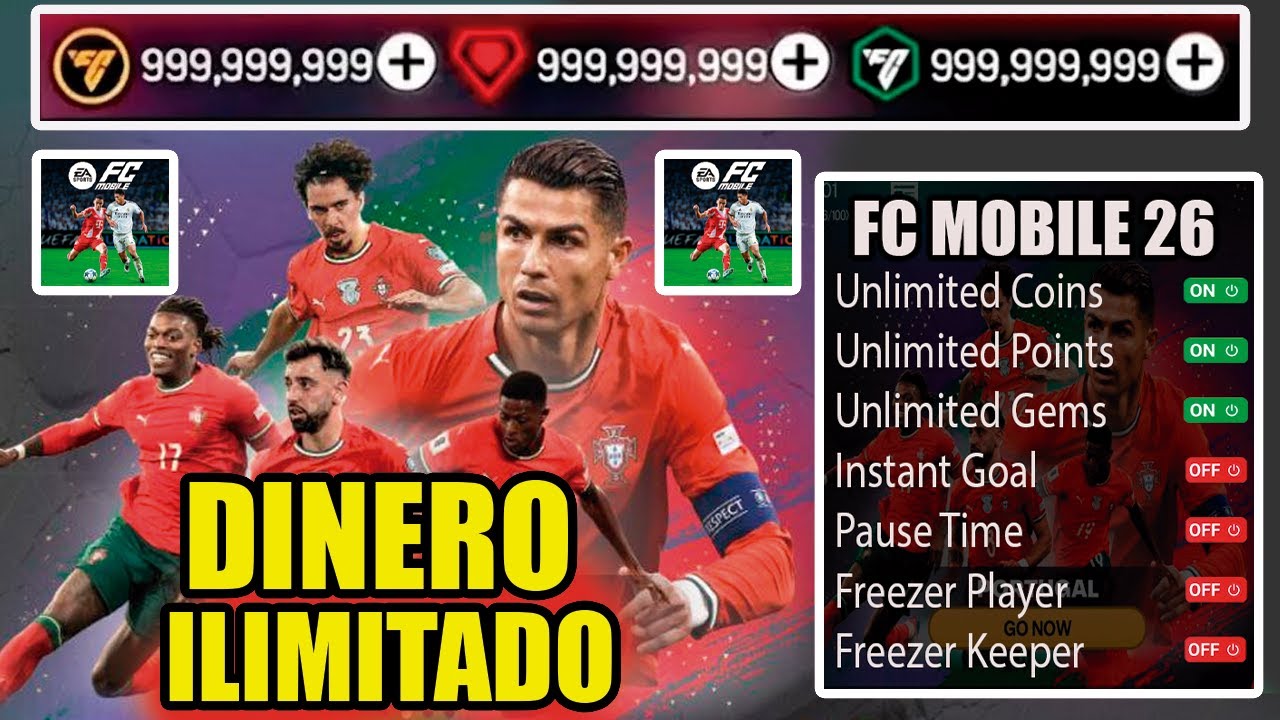 NUEVO FC MOBILE  MOD MENU ✅ MONEDAS Y PUNTOS FC ILIMITADOS 😮 EA SPORTS FC MOBILE 26