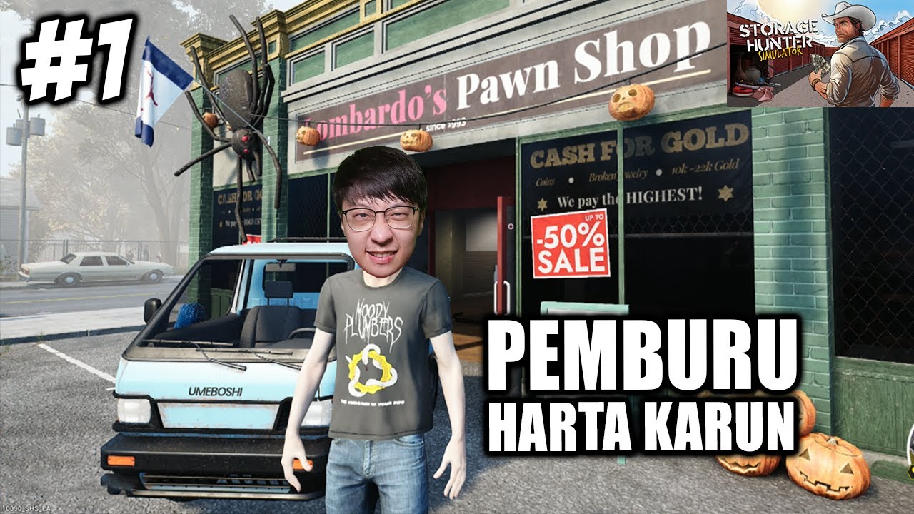 Hidup Jadi Pemburu Harta Karun - Storage Hunter Simulator Indonesia - Part 1