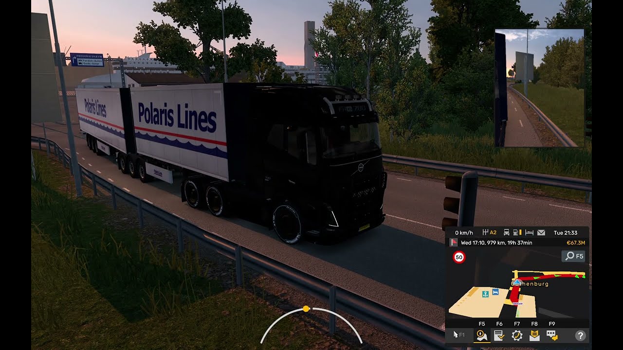 ETS 2 Gameplay Volvo (Gothenburg to Vaasa)