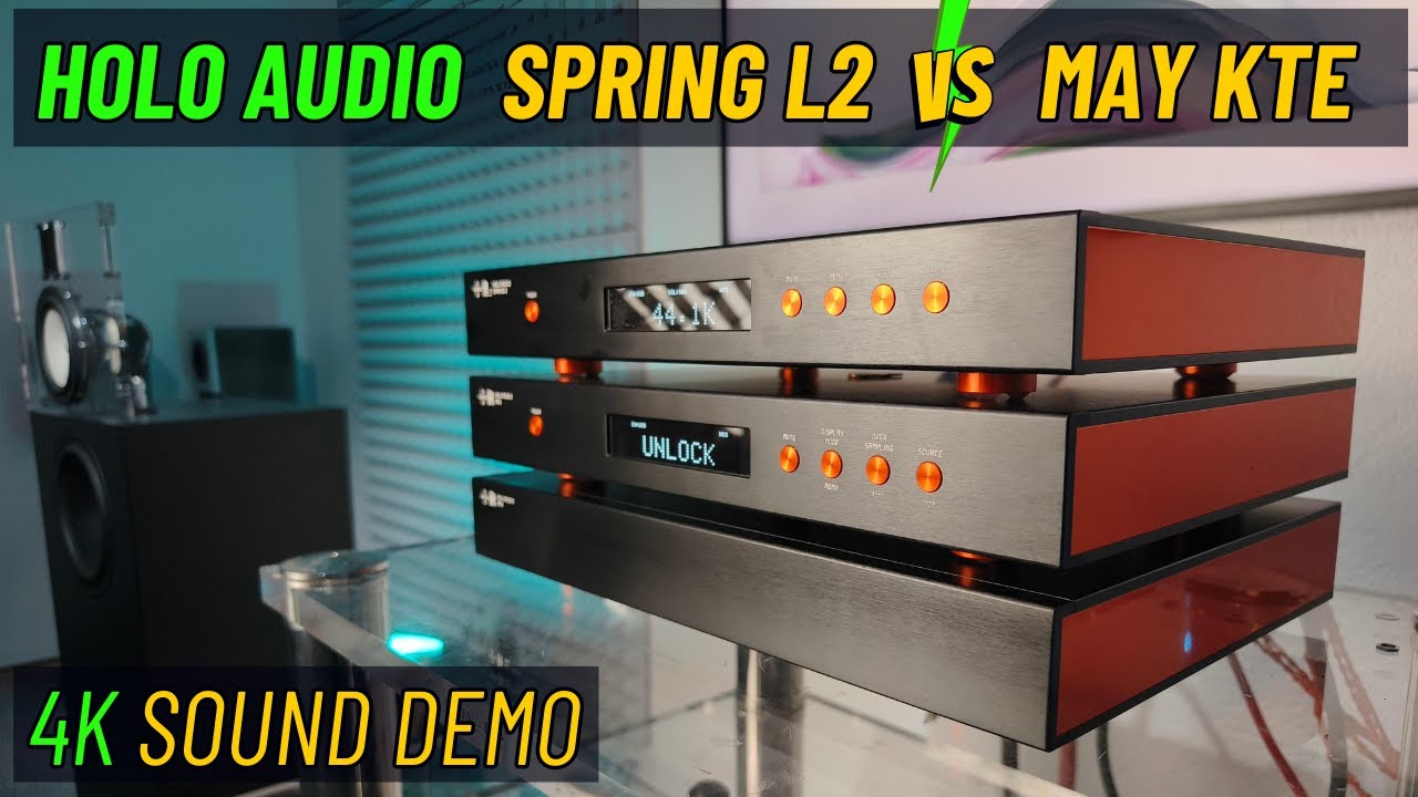ЛУЧШИЕ ЦАПы R2R? Holo May KTE против Holo Spring L2