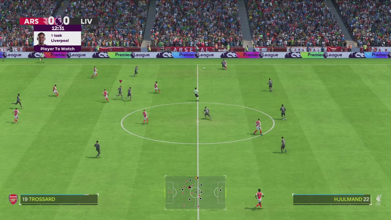 FC 25 Arsenal VS Liverpool Premier League