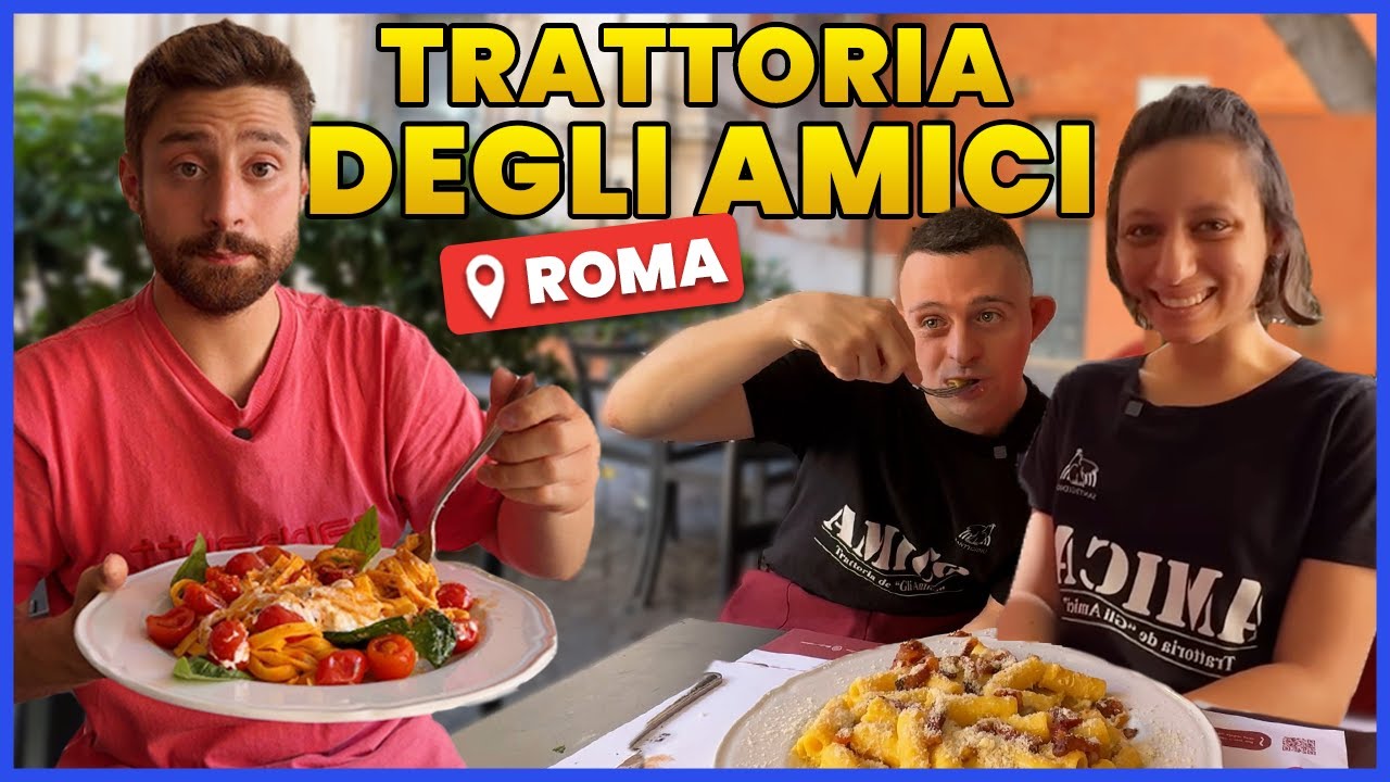 LA TRATTORIA con il PERSONALE INCLUSIVO | Trattoria de gli Amici | PRATTQUELLO