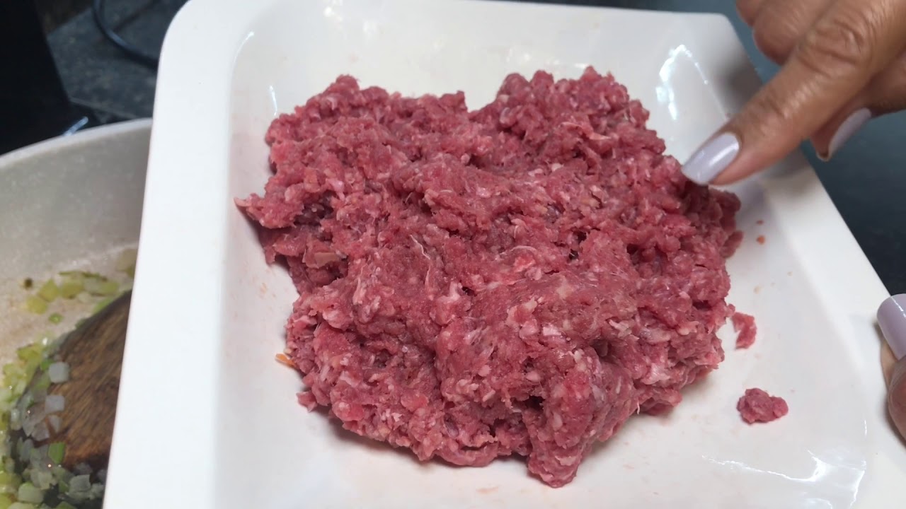 Carne Molida con Berenjenas