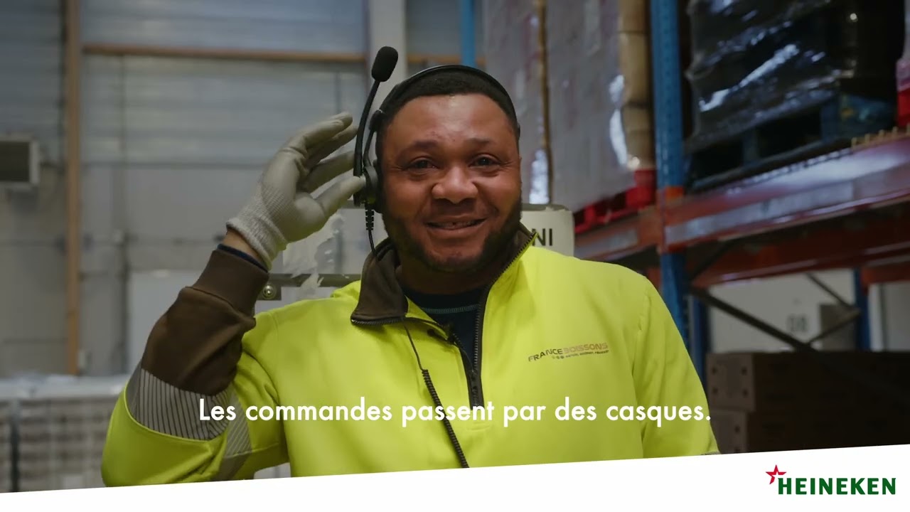 Découvrez le métier de préparateur.trice de commandes chez France Boissons