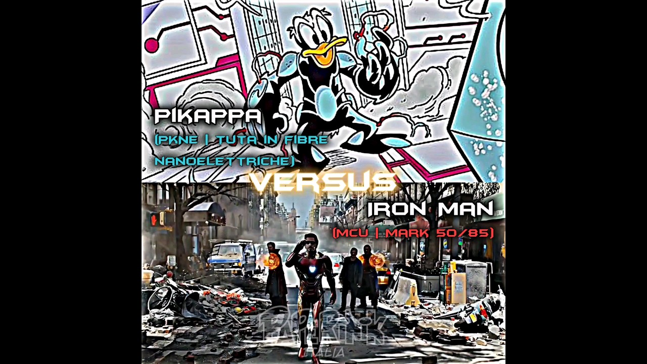 Pikappa VS Iron Man