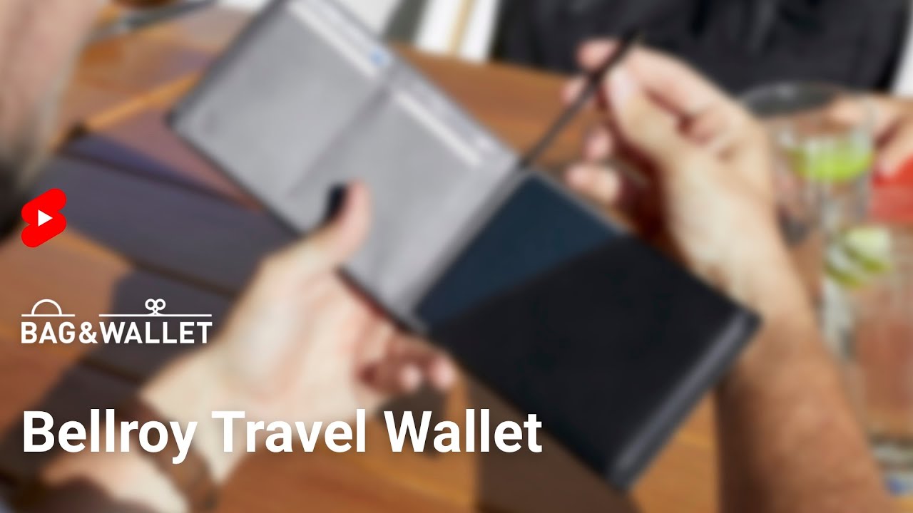 Самый продуманный кошелёк для путешествий &mdash; Bellroy Travel Wallet #shorts
