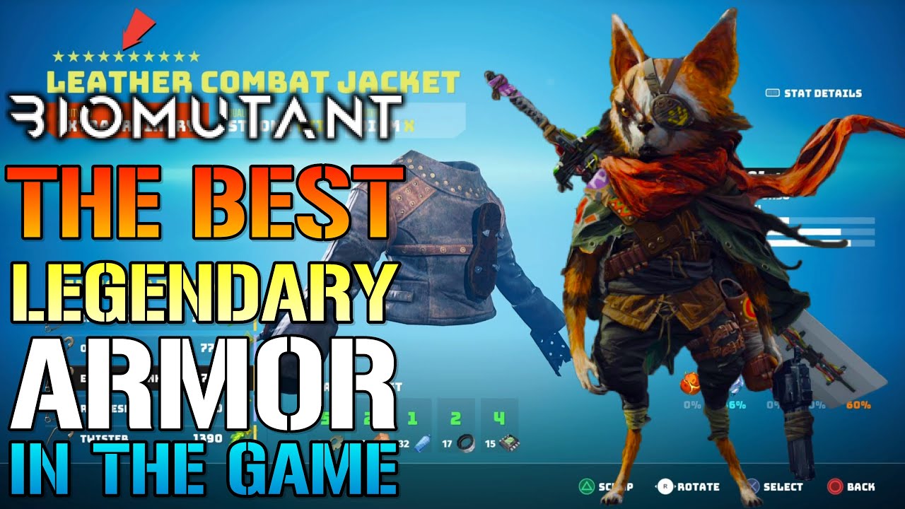 Biomutant: Легендарный нагрудник 10 звёзд! Как получить ЛУЧШУЮ БРОНЮ В ИГРЕ! (Легендарный гайд)