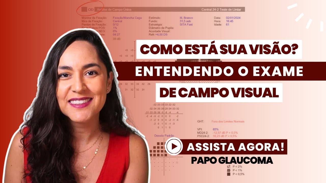Como está sua VISÃO? Entendendo o exame de CAMPO VISUAL