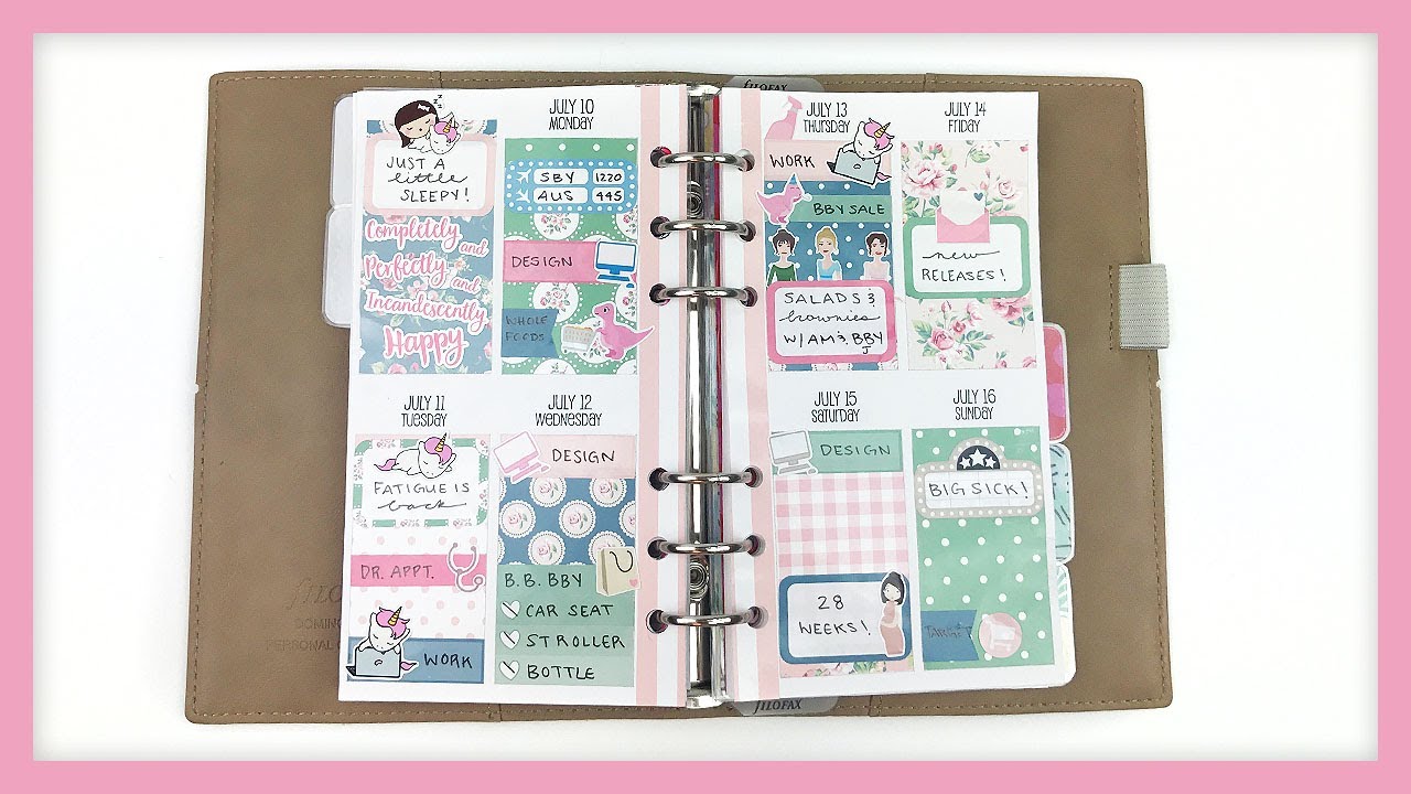 Plan With Me & Etsy Haul // Evie Lou and Co!